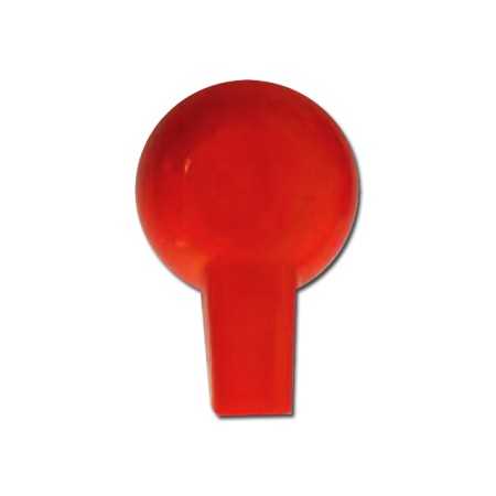 Adaptateurs clip 2 mm - rouge - pack. 10 pièces.