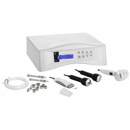 MultiEquipment 4 in 1 con Microdermoabrasione, Ultrasuoni, Martello Freddo/Caldo e Peeling ultrasuono