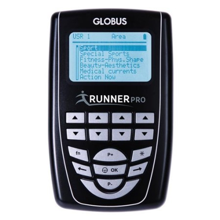 Globus runner pro 4 csatornás, elektrostimuláció, speciális sportokhoz