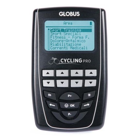 Globus cycling pro 4 canali, elettrostimolazione, sport speciali