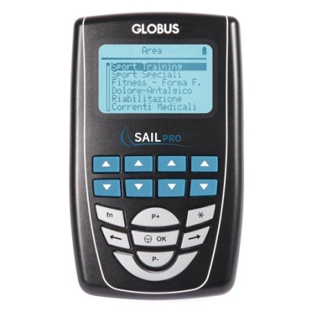 Globus sail pro 4 canales, electroestimulación, deportes especiales