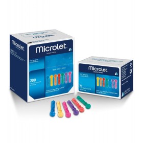 Agujas Microlet Reemplazo 25 uds.