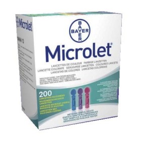 Reemplazo de agujas Microlet 200 uds.