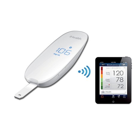 Ihealth bg5 blood glucose meter - strips not included in the package