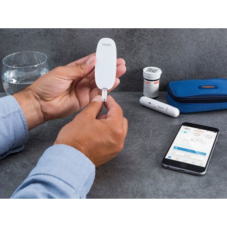 Glucometru ihealth bg5 - benzi care nu sunt incluse în pachet