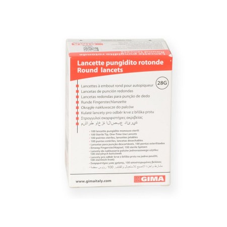 Lancete sterile de 28 g pentru 23915, 23919 - pachet de 100.