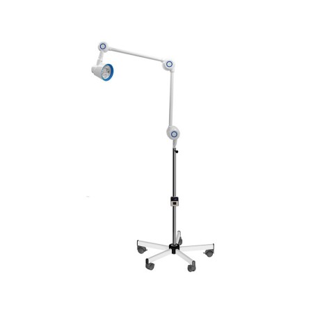Alfa-fix led lamp - on trolley, with battery
