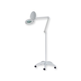 LED she-wolf lamp with lens - on trolley