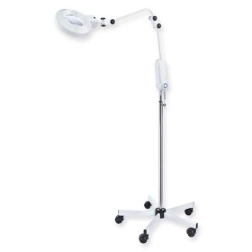 Lampă fluorescentă gimanord cu lupă - pe suport de podea