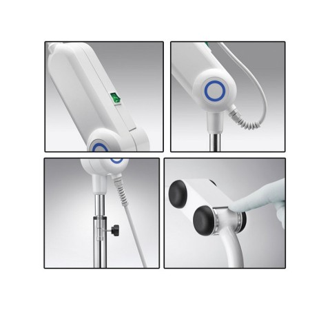 Lampa s čočkou - zářivka gimanord - stojací lampa