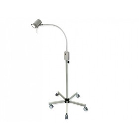 Hyridia lamp with 7 LEDs with flexible arm - on trolley