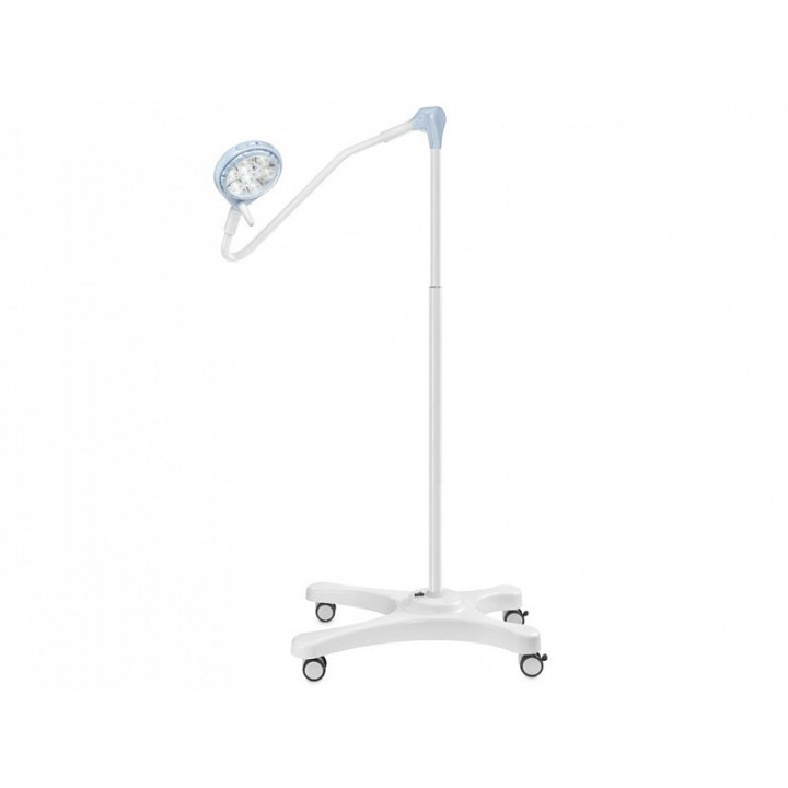 Lampă chirurgicală Saturno cu LED - pe stativ cu roți + baterie