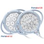 Pentaled 28 surgical lamp - ceiling-mounted, double