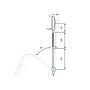 Primaled-Flex-Lampe – am Wagen + Batterie