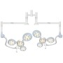 Lampe LED Quattroluci - plafond, double