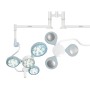 Lampada led quattroluci - a soffitto, doppia