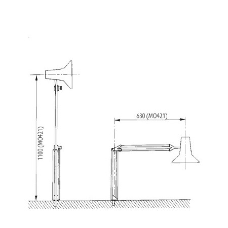 Support de lampe de diagnostic sans support d'établi