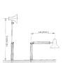 Diagnostic lamp holder without bench stand