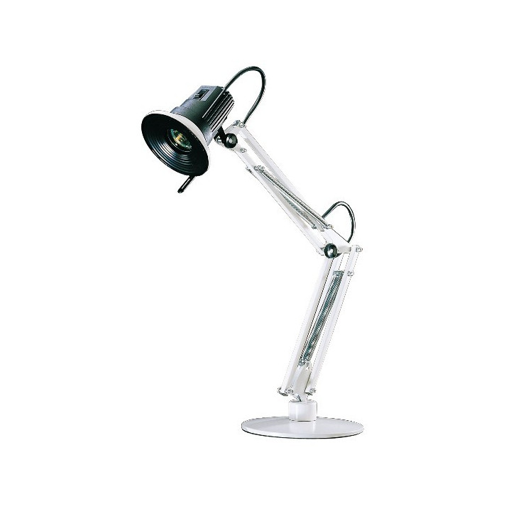 Diagnostic lamp holder with table base