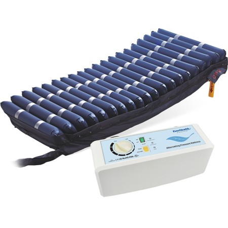 Kit 8080 alternating pressure mattress nylon tpu + pump - 1 kit