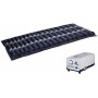 Anti-decubitus kit with 17-element mattress and compressor with adjustment