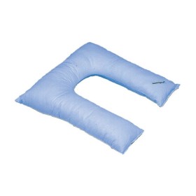Horseshoe-shaped silicone hollow fiber pillow