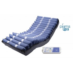 Piuma Up3 Alternating Cycle Anti-decubitus Kit - Nylon+PVC Mattress - H 20.3 Cm With 20 Interchangeable Elements And Compressor 