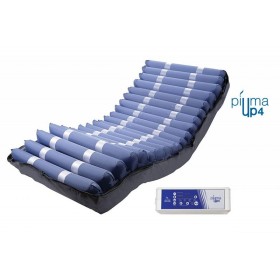 Kit Anti-escarres à Cycle Alterné Piuma Up4 - Matelas Nylon+PVC - H 20,3 cm Avec 20 Eléments Interchangeables Et Compresseur Ave