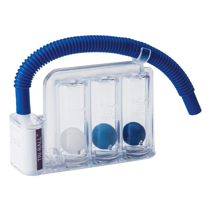 Gimnastică respiratorie Tri-ball - pachet de 12