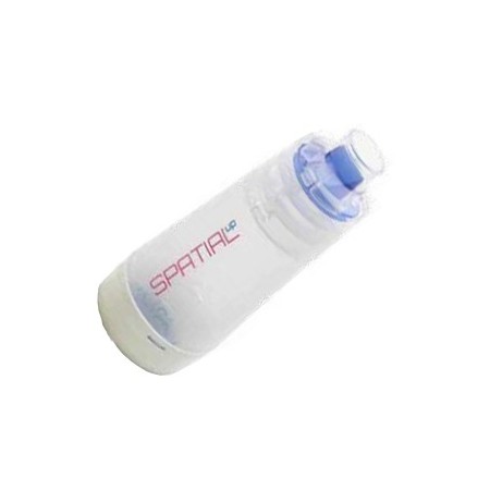 Spatial up spacer with magenta antistatic mouthpiece: patients over 6 years