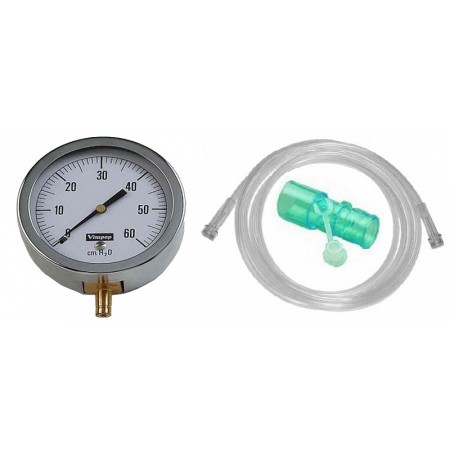 Fitting - pipe - pressure gauge for vitapep system