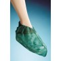 Waterproof polythene non-woven overshoes - 100 pieces