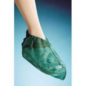 Couvre-chaussures non tissées en polyéthylène imperméable - 100 pièces