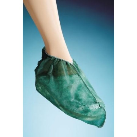 Cubrezapatos no tejidos de polietileno impermeable - 100 piezas