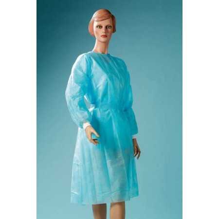 Light blue TNT visitor gown - 10 pieces