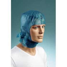 Cappellino INTEGRALE in TNT azzurro traspirante - PP - 100 pezzi