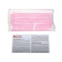 Mascarilla Quirúrgica Filtrante Premium 98% 3 capas Tipo II con Correas Elásticas - Adultos - Rosa - Pack 50 uds.