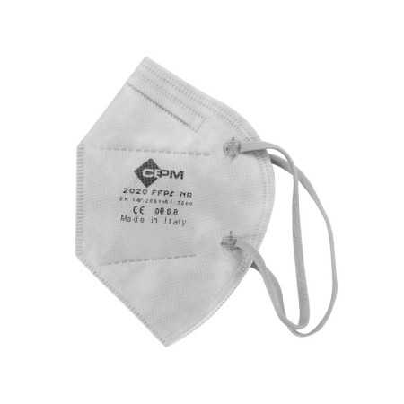 Masker ffp2 nr comfymask - lichtgrijs - pack  20 stuks.