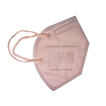 Mascherina ffp2 nr comfymask - large - rosa - conf. 20 pz.
