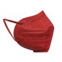 Masque FFP2 n° masque confortable - grand - rouge - pack. 20 pièces.