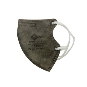 Masker ffp2 nr comfymask fit - grijs - pack 20 stuks.