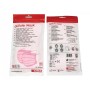 Gisafe mascarilla quirúrgica filtrante 98% 3 capas tipo iir con bandas elásticas - adultos - rosa - flowpack - pack de 10 uds.