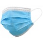 Gisafe filterend chirurgisch masker 98% 3-laags type IIR met elastische banden - volwassenen - lichtblauw - flowpack - pack 2000