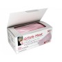Masque chirurgical filtrant gisafe 98% 3 épaisseurs type iir avec élastiques - adultes - rose - boîte - paquet de 50 pcs.