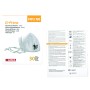 Masque filtrant G-prime ffp3 - blanc - it, gr, ro, pl, se - pack. 30 pièces.