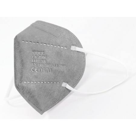 Máscara ffp2 - cinza - it, gb, fr,es, de - pack. 20 peças.