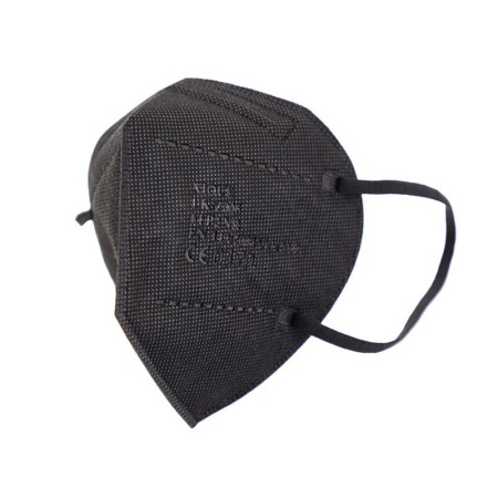 Ffp2 mask - black - it,gb,fr,es,pt - pack. 20 pcs.