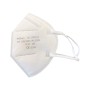 FFP2 mask with valve - white - it,gb,fr,es,pt - pack. 20 pcs.