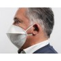 Reusable mycroclean bfe 99.8% mask - double layer, white/white