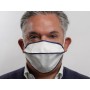 Mycroclean BFE 99,8% opakovaně použitelná pleťová maska - dvouvrstvá, bílá/modrá